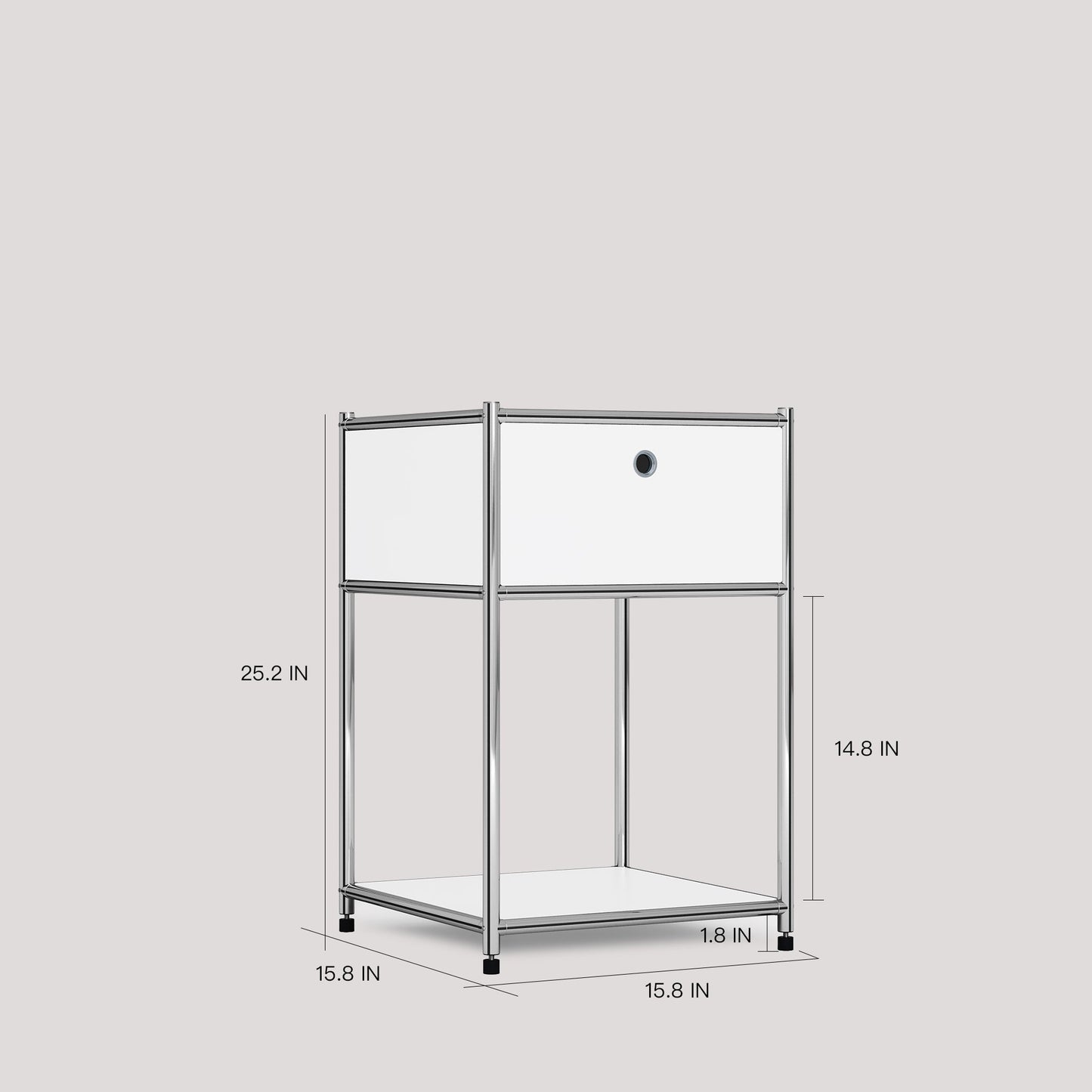 Artsuntrad Haller 1 Small Tilt Door Nightstand